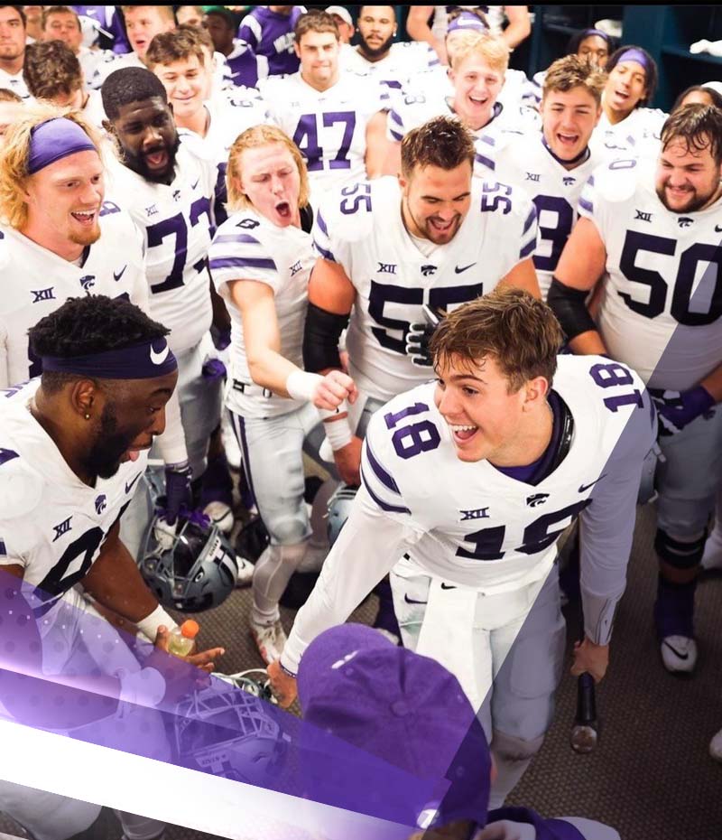 wh-locker-hype Will Howard QB rally in the locker room
